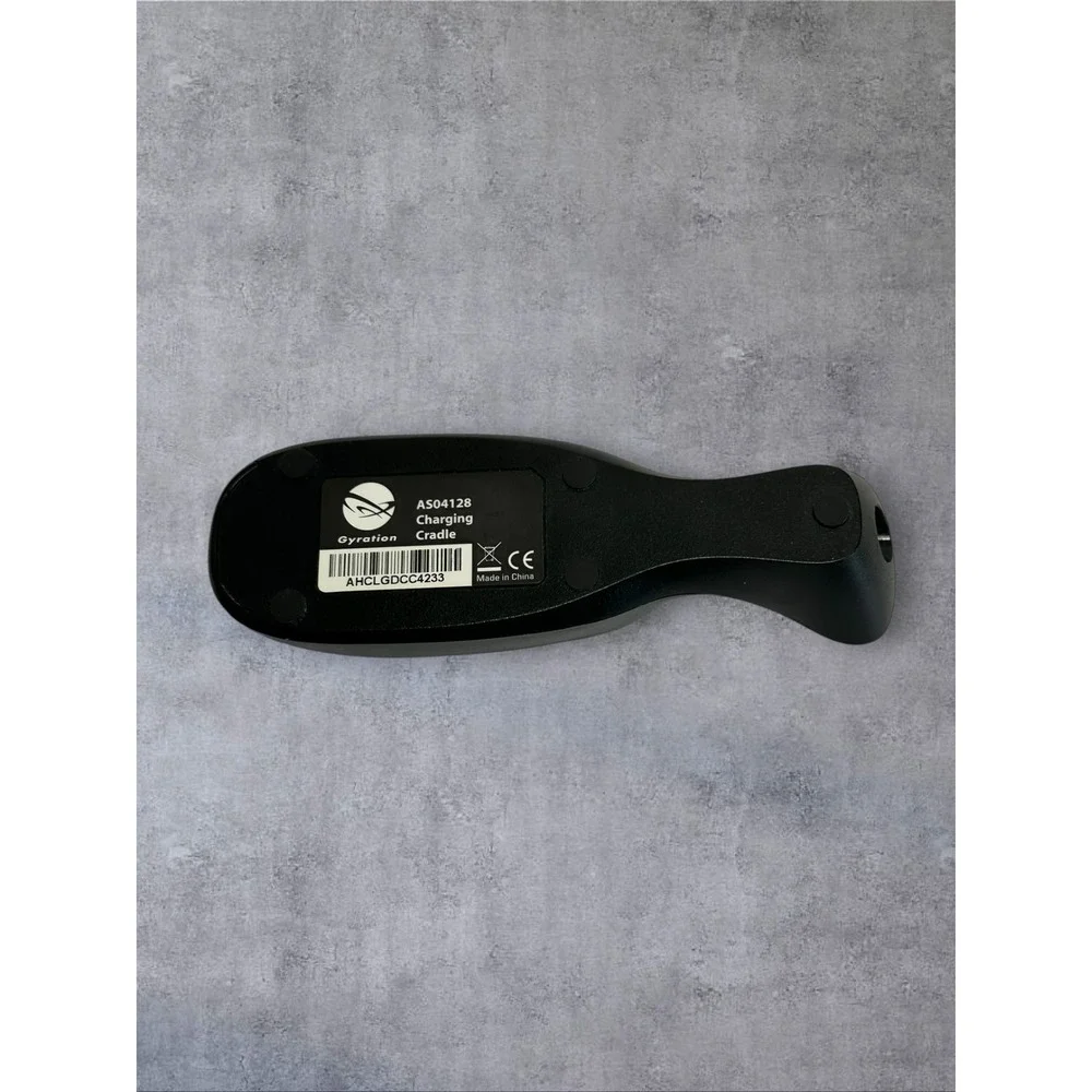 Gyration Air Mouse GO Plus AS04130-002 Black Untested Cradle 3 Dongles-No Cord